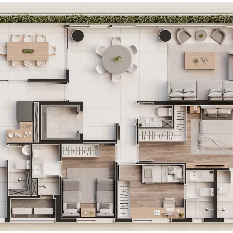 142 M² / 3 SUÍTES 2 OU 3 VAGAS